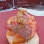 Tosta de atun rojo